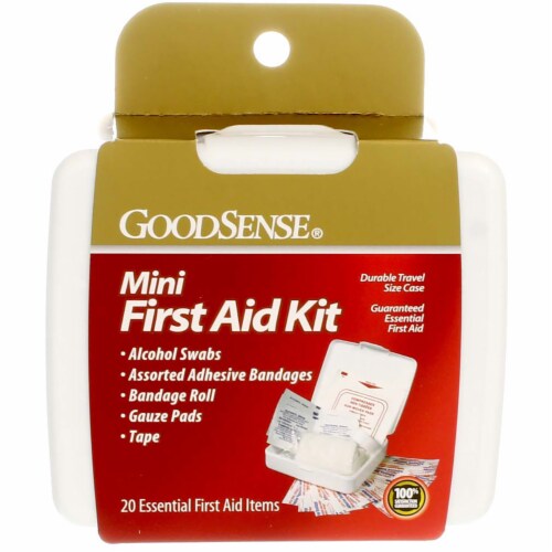 GoodSense Mini First Aid Kit, 20 Ct, 1 - Kroger