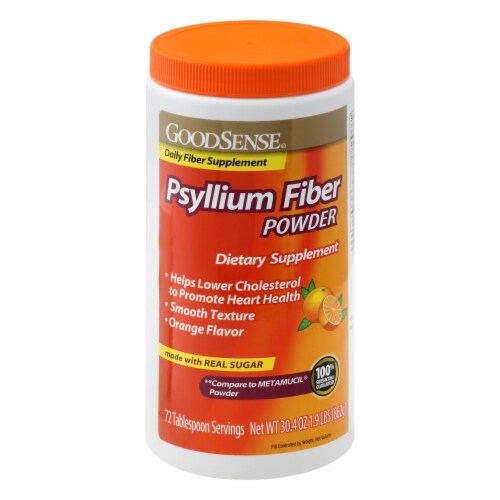 GoodSense® Psyllium Fiber Powder Dietary Supplement Perspective: front
