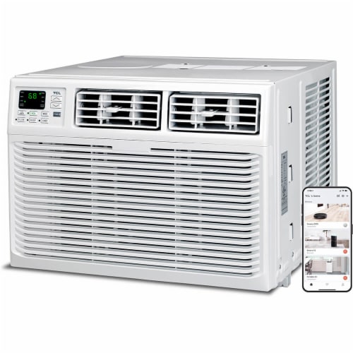 TCL H15W25W 15,000 BTU Smart Window Air Conditioner - Perspective: front