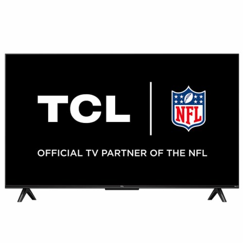 TCL 43" 4k HDR Smart TV Perspective: front