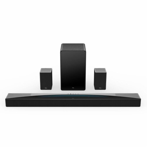 TCL Q85H Q Class 7.1.4 Channel Sound Bar with Wireless Subwoofer and Surround Speakers - B Perspective: front