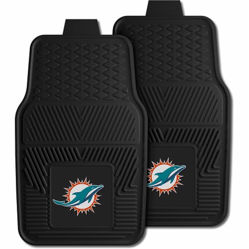 Fanmats 27 x 17 Inch Vinyl Front Car Floor Mat 2 Piece Set NFL