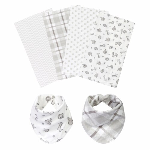 Trend Lab Flannel Burp Cloth Of Jungle Pack 4 35% OFF Set