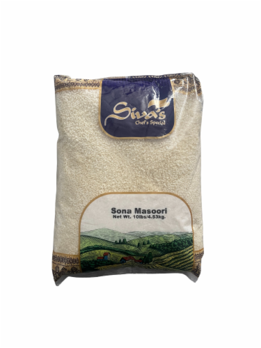 Siva's Chef's Special Sona Masoori Rice Perspective: front