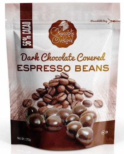 Dark chocolate espresso beans hotsell