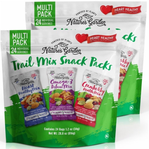 Nature's Garden - Healthy Trail Mix Snack Packs - 1.2 oz. (48-Pack) Perspective: front