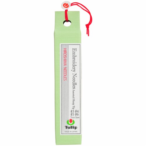 Tulip Embroidery Needles 8/Pkg-Assorted Thick Perspective: front