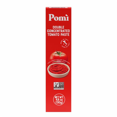 Pomi Organic Double Concentrated Tomato Paste Perspective: front