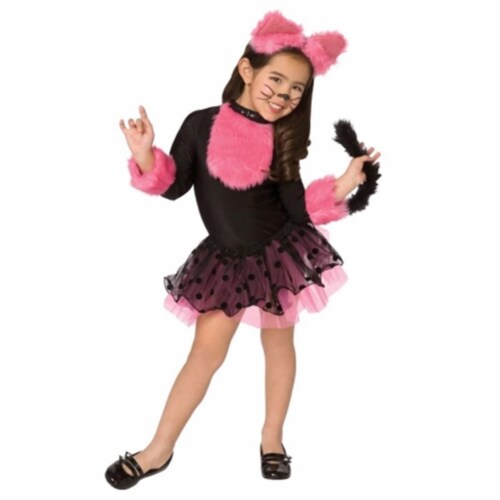 Costumes For All Occasions Lf1072Clg Cutie Cat Child Large Perspective: front