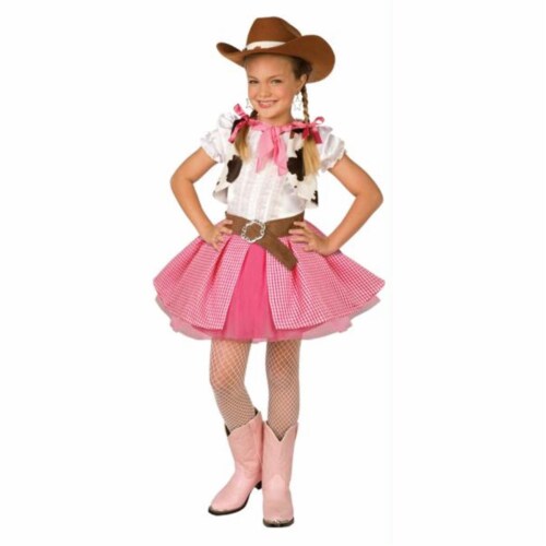 Costumes For All Occasions Cowgirl Cutie Child Lrge 12-14 Costume Perspective: front