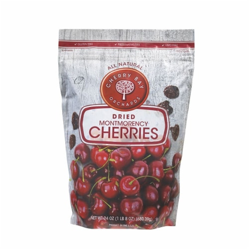 Cherry Bay Orchards® Dried Montmorency Cherries Perspective: front
