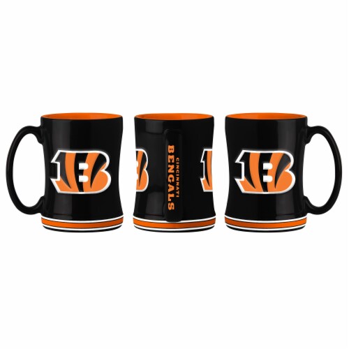 Classic Impressions Cincinnati Bengals Ceramic Mug Perspective: front