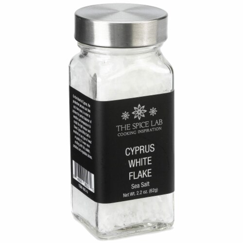 The Spice Lab Cyprus White Flake Sea Salt - Kosher - 4003 Perspective: front