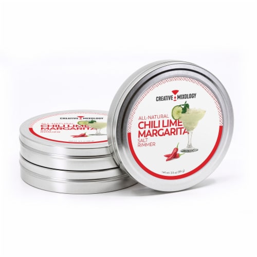 Creative Mixology's All-Natural Chili Lime Margarita Salt Cocktail Rimmer - 3-Pack - 4199 Perspective: front