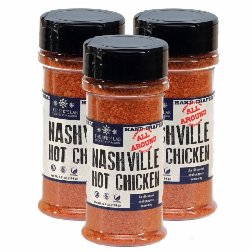 The Spice Lab Nashville Hot Chicken Seasoning - All Purpose Spicy Dry Rub - 7106 Perspective: front