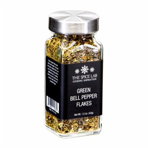 The Spice Lab Red or Green Bell Pepper Flakes- Sweet Dehydrated Bell Pepper Flakes�� 5073 Perspective: front