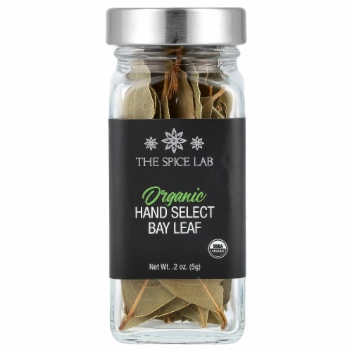Organic Bay Leaf - 2 oz French Jar - 5444 Perspective: front