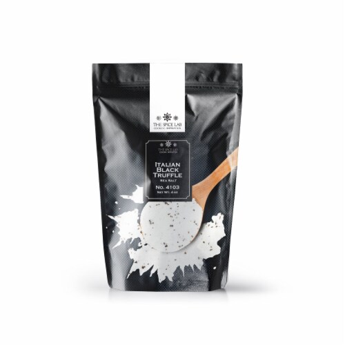 The Spice Lab Italian Black Truffle Sea Salt - Kosher - 4103 Perspective: front