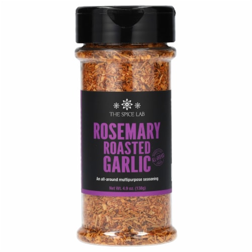 The Spice Lab Rosemary Roasted Garlic Seasoning - Italian Olive Oil Dipping Spices - 7602 Perspective: front