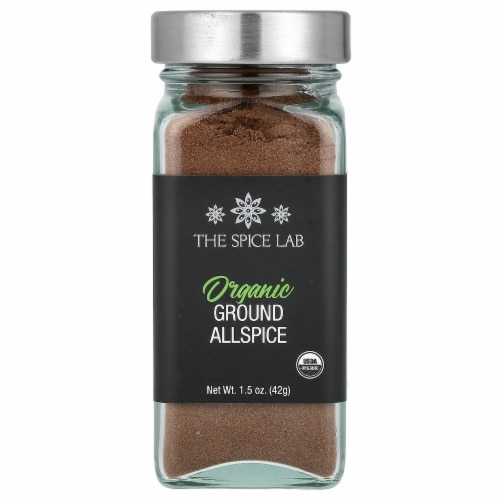 Organic Ground Allspice - 1.5 oz French Jar - 5472 Perspective: front
