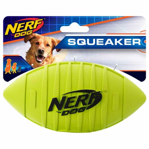 Nerf dog squeaker football new arrivals