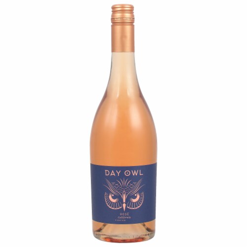 Day Owl Rose Wine Perspective: front