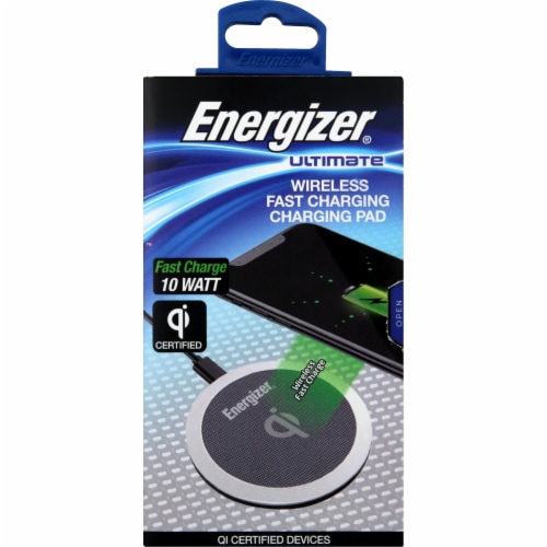 Energizer® Ultimate Wireless Fast Charging Charging Pad Perspective: front
