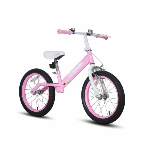 Joystar Striker 16 Inch Kids Girl Boy No Pedal Balance Bike for Age 5 to 8 Pink 1 Piece Harris Teeter