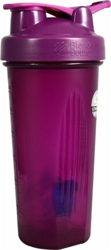 BlenderBottle  Classic 28 oz. with Loop Plum Perspective: front