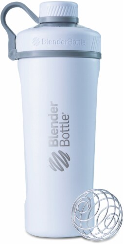 BlenderBottle® Radian Stainless Steel Bottle -  Light Blue Perspective: front