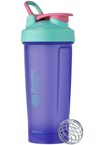 BlenderBottle Classic V2 Shaker Bottle, 28-Ounce, White