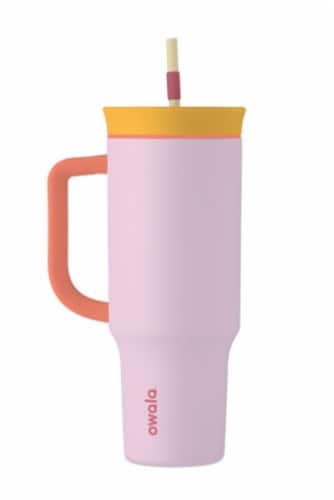 Owala Stainless Steel Travel Tumbler - Candy Store Perspective: front
