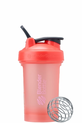 BlenderBottle® Classic V2 Shaker Cup - Coral Perspective: front