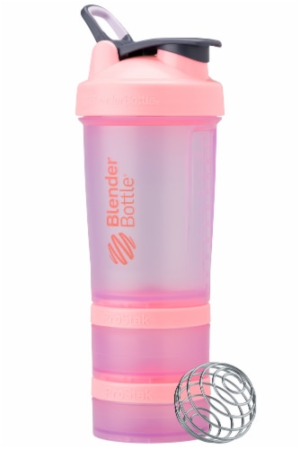 BlenderBottle® 22 oz ProStak Bottle - Pink Lilac Perspective: front