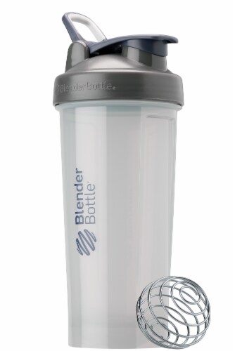 BlenderBottle® ProSeries Water Bottle - Pewter Perspective: front