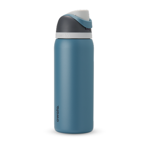 Owala FreeSip Blue Oasis Bottle Perspective: front