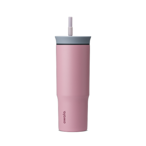 Owala® Stainless Steel Travel Tumbler - Pink Skies Perspective: front