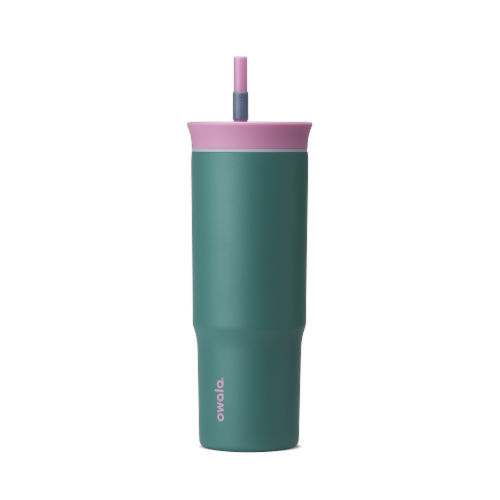 Owala® Stainless Steel Travel Tumbler - Tickle Me Teal Perspective: front