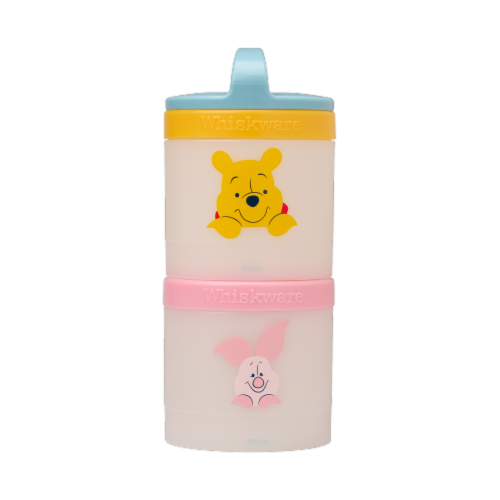 Whiskware Winnie the Pooh Stackable Snack Pack Perspective: front