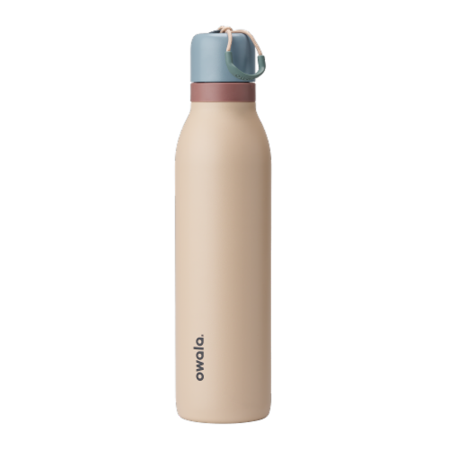 Owala 24 Ounce FreeSip Twist Tumbler - Tan Perspective: front