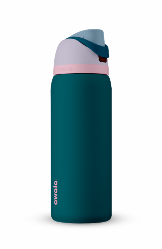 Owala® FreeSip Stainless Steel Bottle - Tickle Me Teal Perspective: front