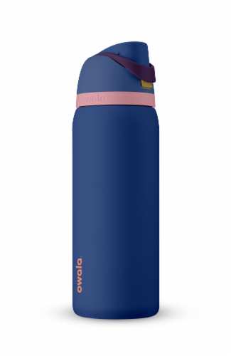 Owala® FreeSip Stainless Steel Bottle - Blue Jay Perspective: front