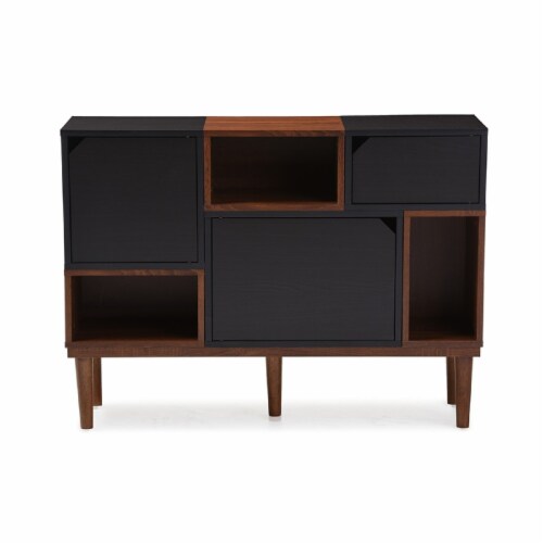 Baxton Studio Anderson Mid-century Retro Modern Oak and Espresso Wood Sideboard Storage Cabinet Baxton Studio Anderson Mid-century Retro Modern Oak and Espresso Wood Sideboard Storage Cabinet