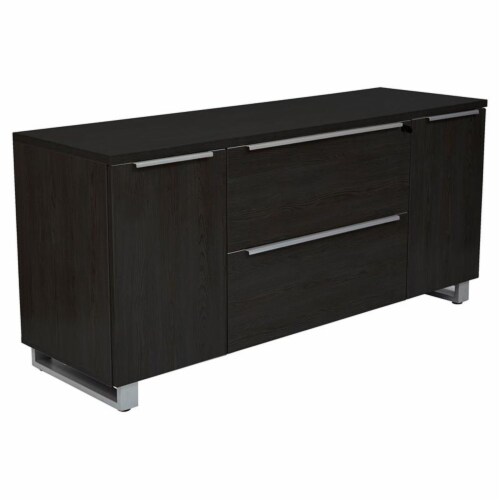 Unique Furniture K123 Credenza with 2 Drawers and 2 Doors in
