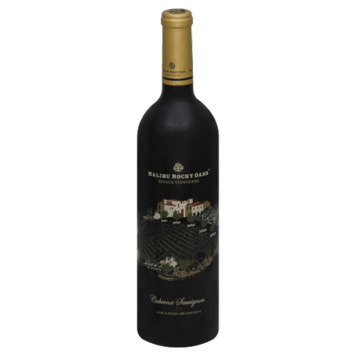 Malibu Rocky Oaks Cabernet Sauvignon Perspective: front