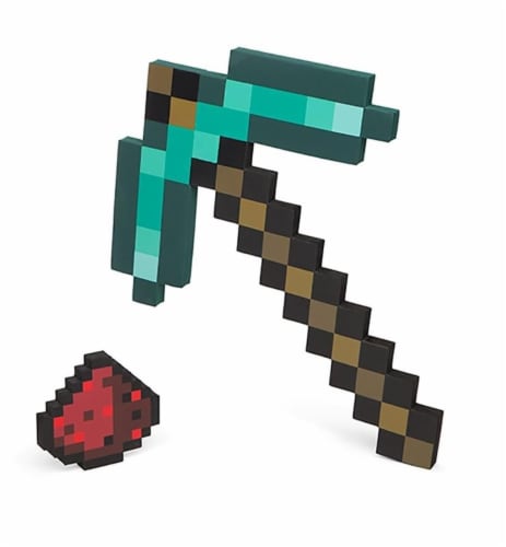 Minecraft Diamond Pickaxe And Redstone Dust Adventure Kit 1 Each Pick N Save