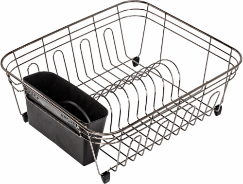 Zulay Kitchen Foldable Bamboo Dish Drying Rack - 2-Tier, 1 - Kroger