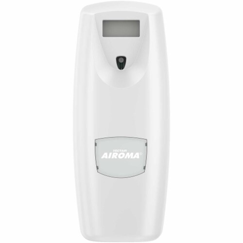 Vectair Systems Airoma Aerosol Air Freshener Dispenser - 60 Day Refill Life - 6000 ft Coverage - 1 Each - White Vectair Systems Airoma Aerosol Air Freshener Dispenser - 60 Day Refill Life - 6000 ft Coverage - 1 Each - White