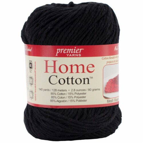 Premier Yarns Home Cotton Yarn - Solid-Black, 1 count - Pay Less Super  Markets