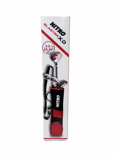Nitro® Blaster XD Right-Handed Junior Golf Set Perspective: front